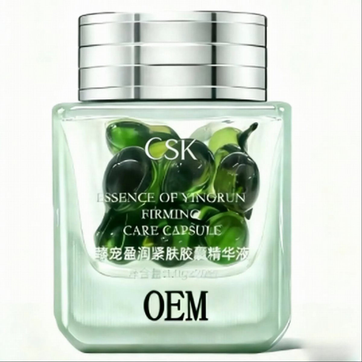 Blue Hyaluronic Facial Oil Capsules | OEM/ODM Capsule Custom