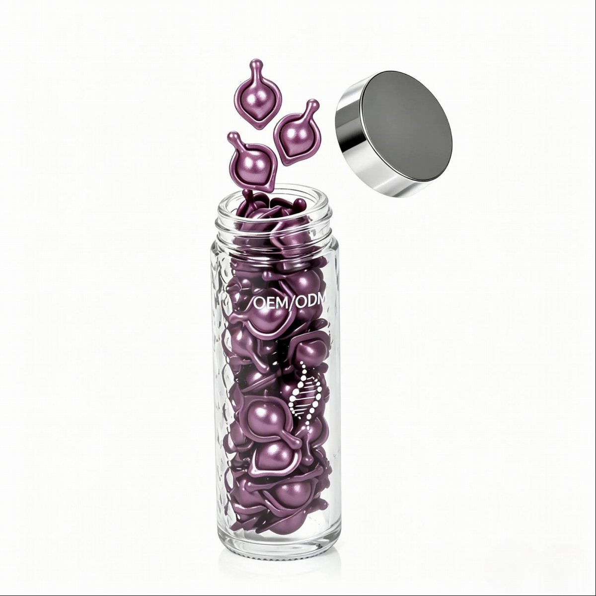 Purple Night Facial Serum Capsule | OEM/ODM Beauty Fragrance