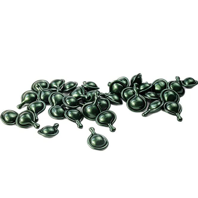 Forest Green Renewal Serum Capsules | OEM/ODM Capsule Custom