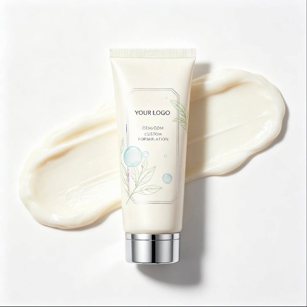 Facial Cleanser Silver Cap Tube