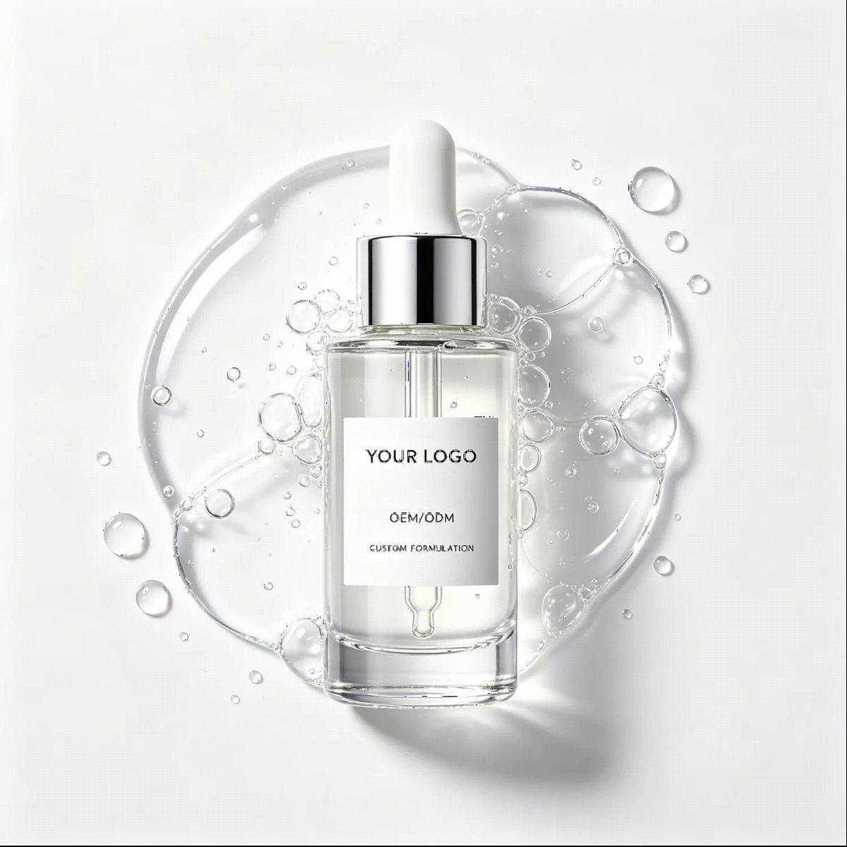 Custom Face Serum Dropper Bottle