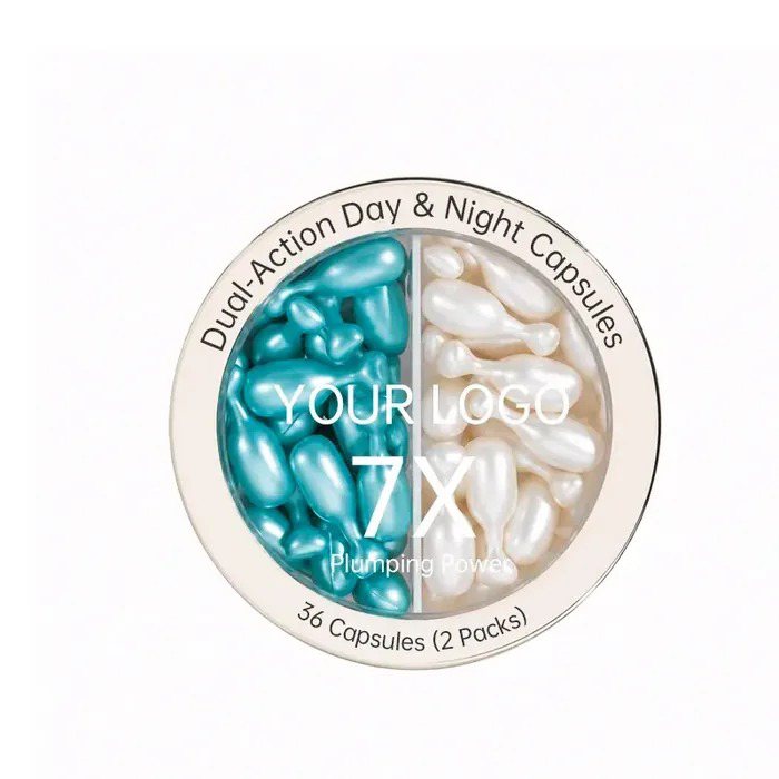 Custom AM/PM Retinol & Vitamin C Serum Softgel | OEM ODM