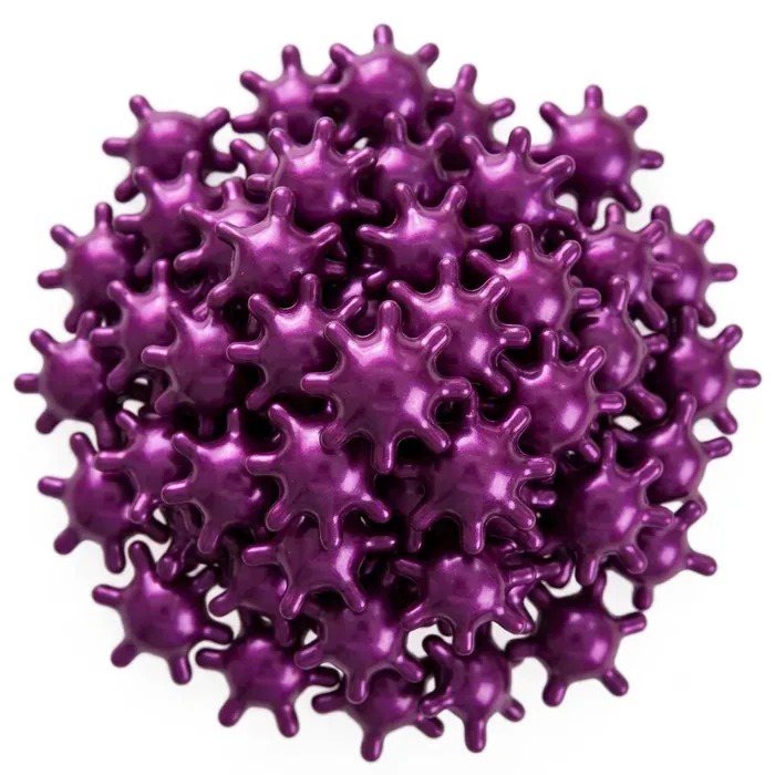Irregular Purple Facial Serum Capsule | Custom OEM/ODM