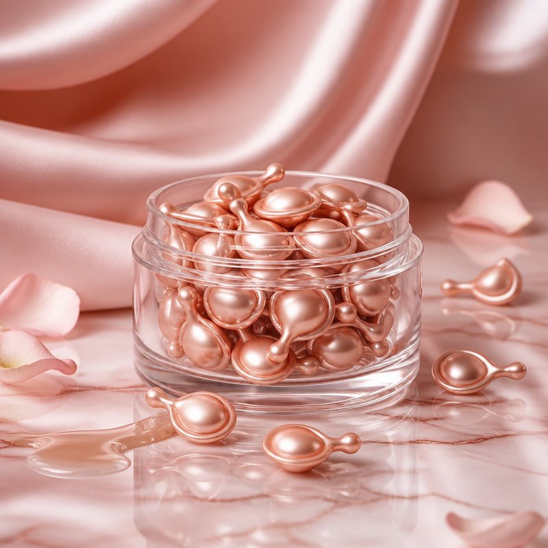 Custom Collagen Plumping Facial Serum Capsules - Bouncy Hydration, Firming & Fine Line Smoothing OEM