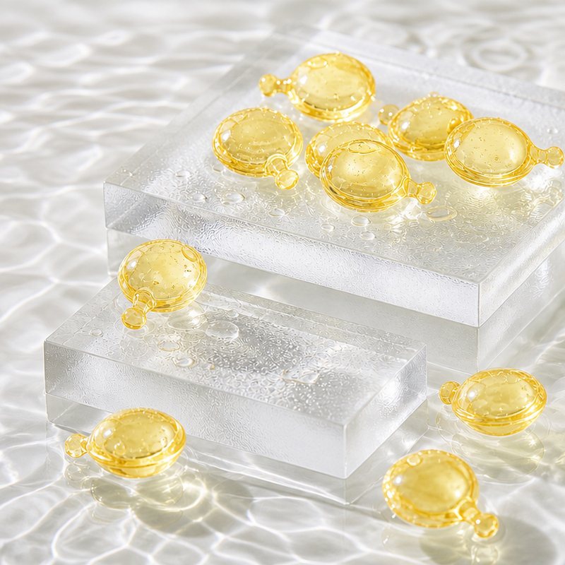 Custom Jojoba Oil Scalp Balance Hair Capsules - Sebum Balancing, Lightweight Nourishing & Root Care OEM