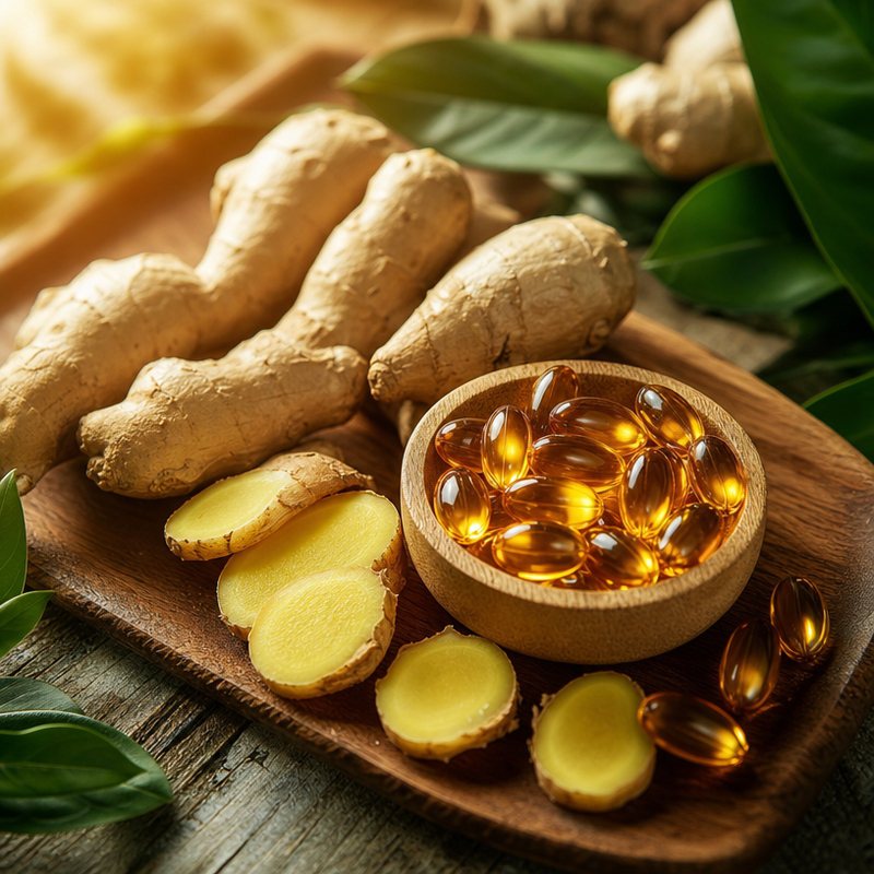 Custom Ginger Root Hair Energizing Capsules - Scalp Vitality, Strengthening & Anti-Breakage Tonic OEM