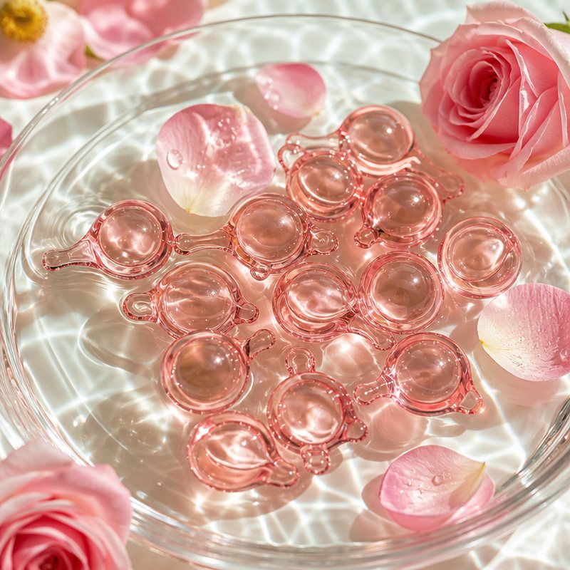 OEM/ODM Rose Oil Aromatic Body Capsules - Full Body Softening, Romantic Floral Scent & Silky Smooth Care