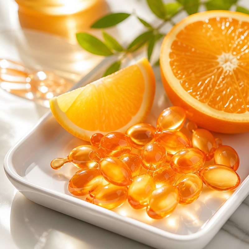 Custom Sweet Orange Body Vitality Capsules - Energizing Radiance, Brightening & Fresh Moisturizing OEM